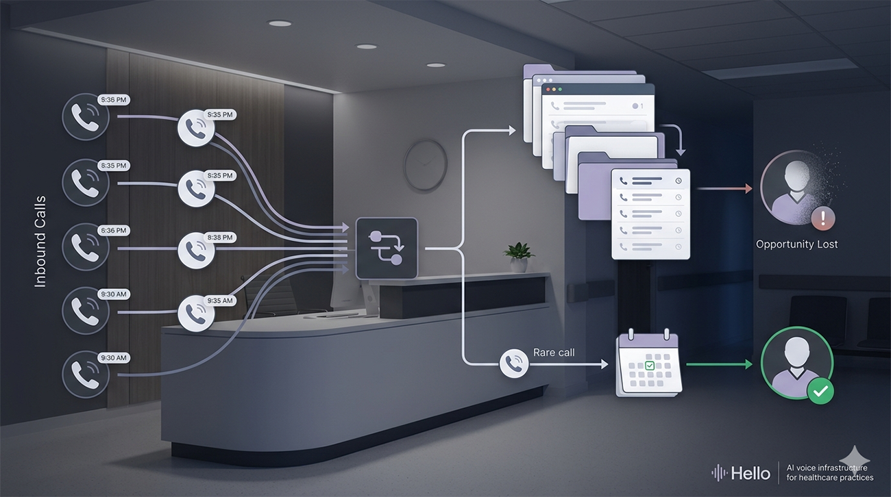 Medical answering service losing patients: workflow gap between taking a message and resolving patient needs